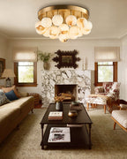 Alabaster Semi Flush Mount additional product view