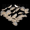 White Disc Flight Chandelier