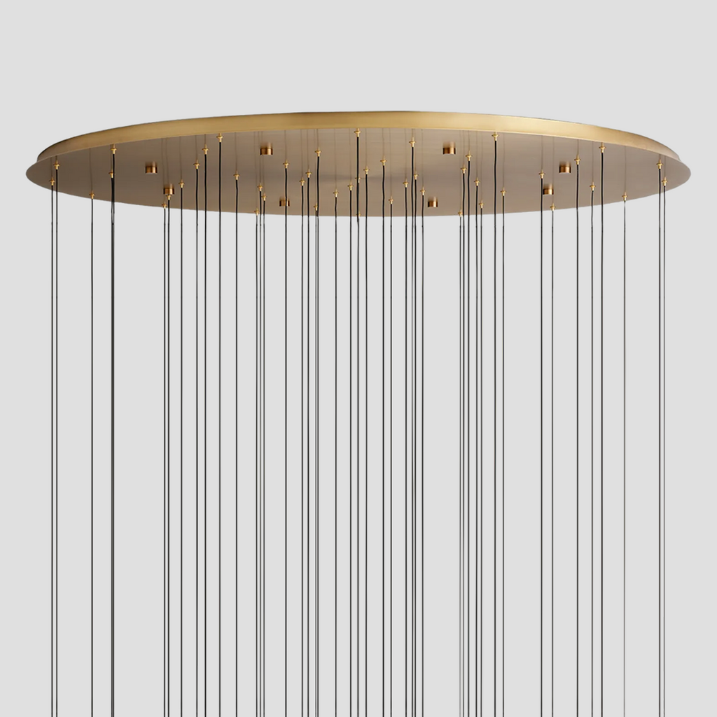 Soltaire Round Chandelier 17'' 24'' 36'' 40'' 58''D product image