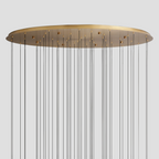 Soltaire Round Chandelier 17'' 24'' 36'' 40'' 58''D product image