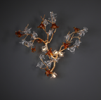 Designer Recommended Art Design Brass Branches Flower Wall Lamp by Bling Lighting Studio