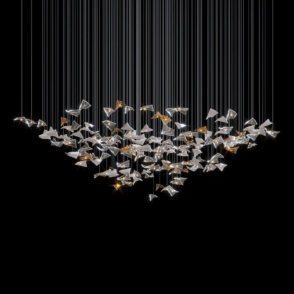Manta Cloud Cascade Chandelier