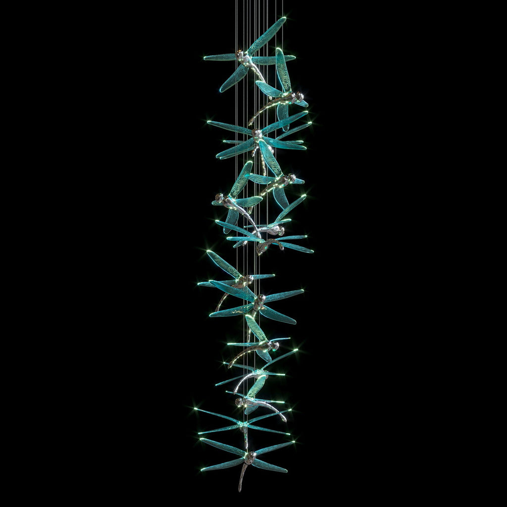 Dragonfly Flight Chandelier