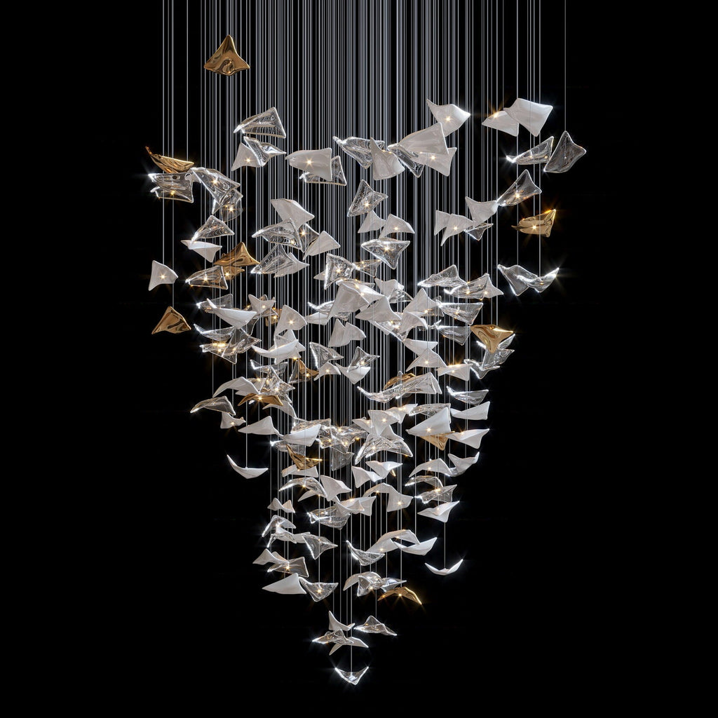 Manta Cloud Cascade Chandelier