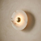 Moonshade Alabaster Disc Wall Sconce product image