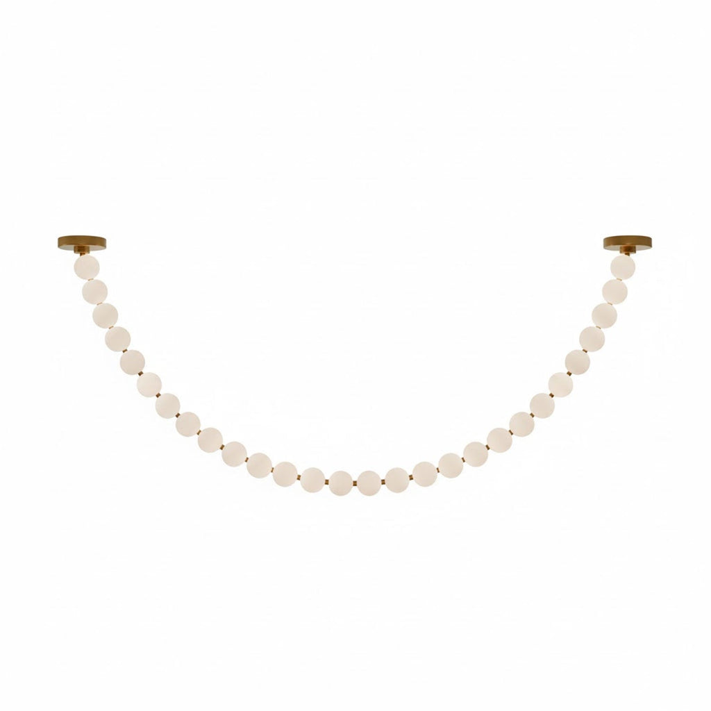 Pearl Necklace Balls Chandelier