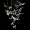 Crystal Bird Flock Chandelier