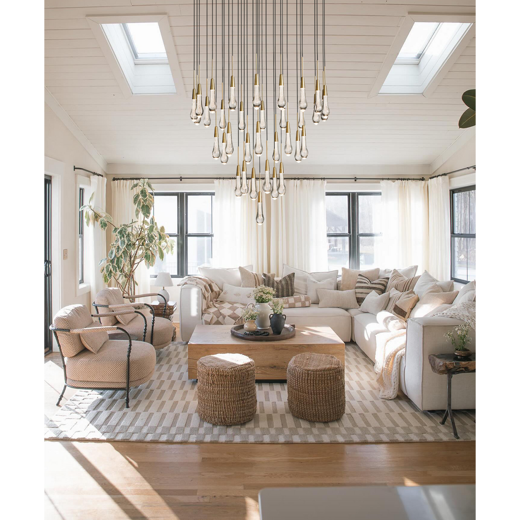 Soltaire Round Chandelier 17'' 24'' 36'' 40'' 58''D product image
