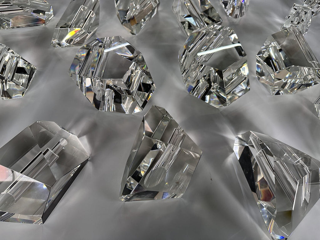 Crystal Gem Cluster Chandelier