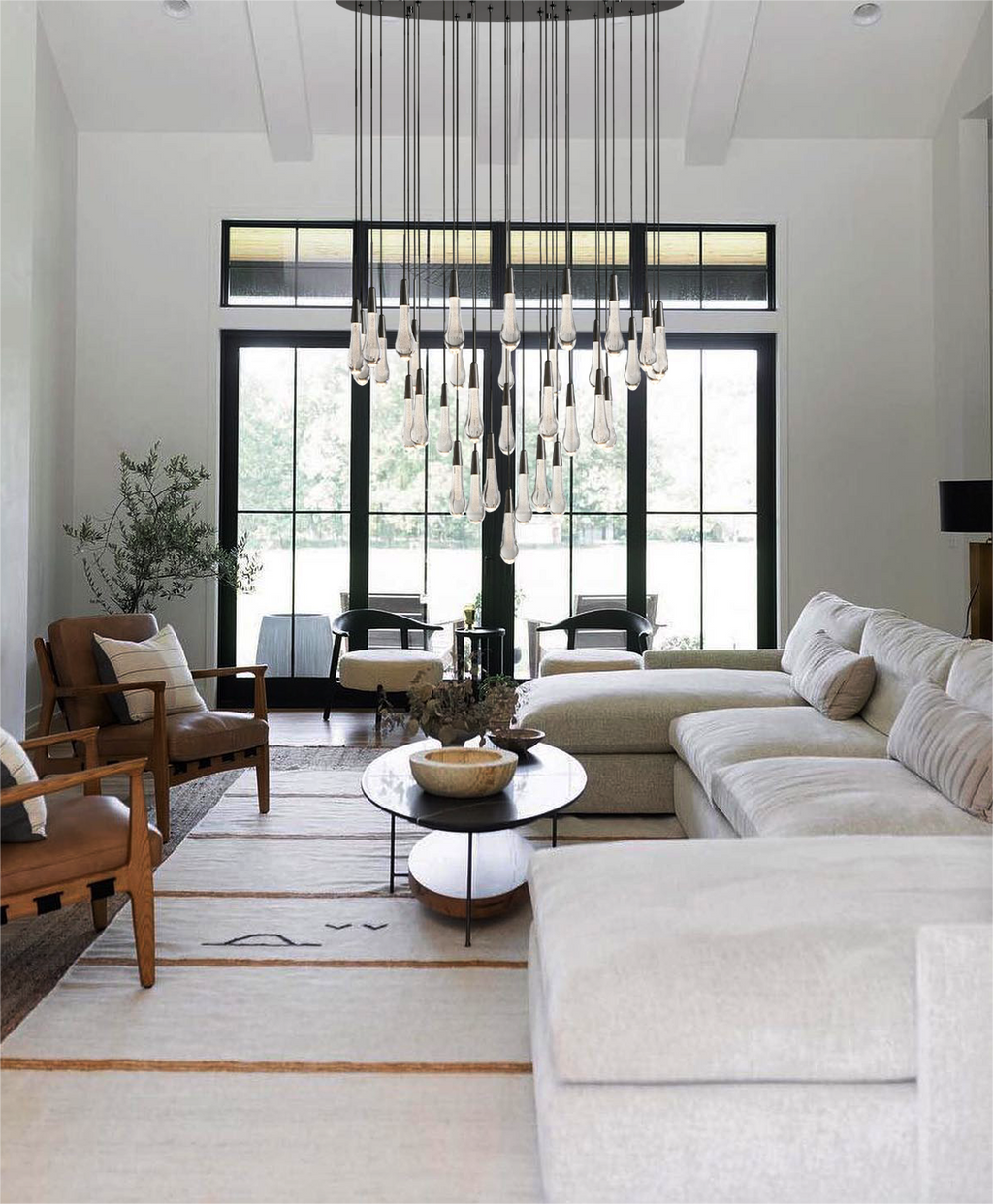 Soltaire Round Chandelier 17'' 24'' 36'' 40'' 58''D product image