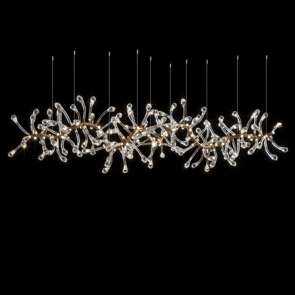Crystal Tendril Vine Chandelier