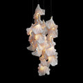 Ivory Petal Cascade Chandelier