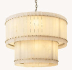 Valmont Alabaster Chandelier 39" product image