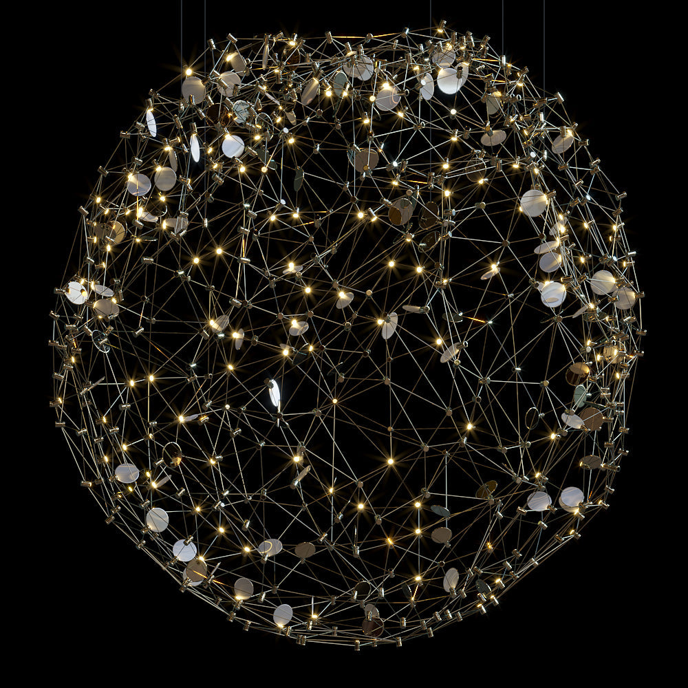 Black Gold Constellation Chandelier