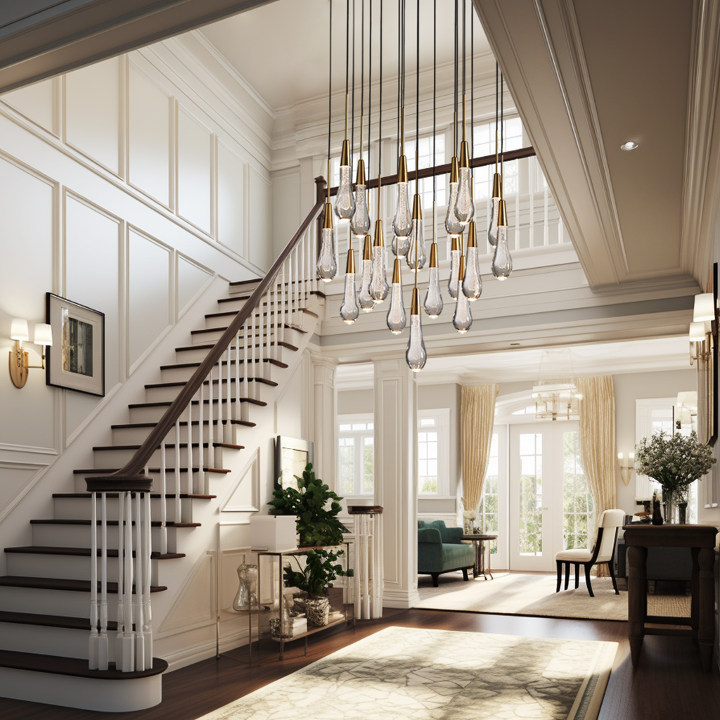 Soltaire Round Chandelier 17'' 24'' 36'' 40'' 58''D product image