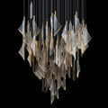 Crystal Sail Cascade Chandelier