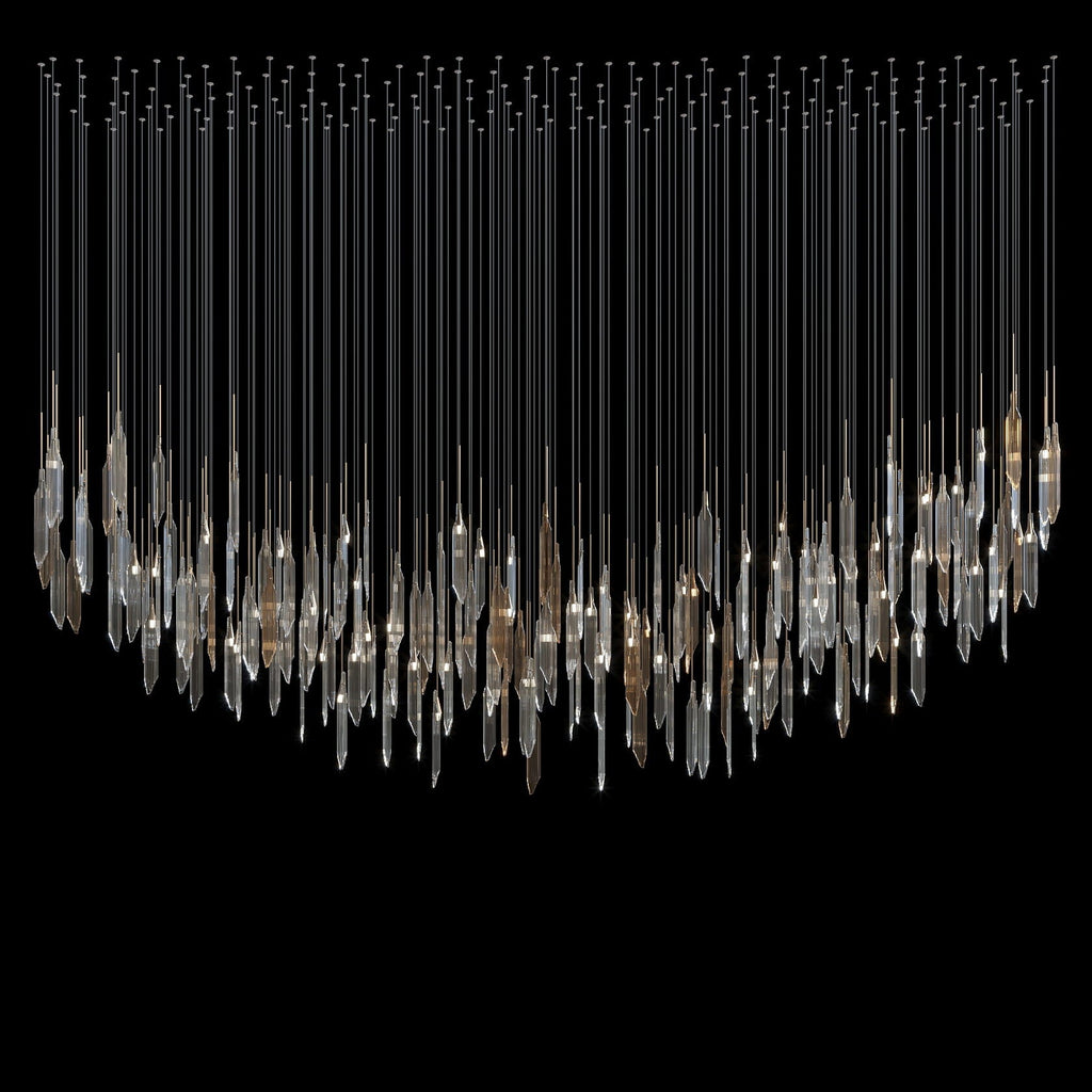 Crystal Icicle Rain Chandelier