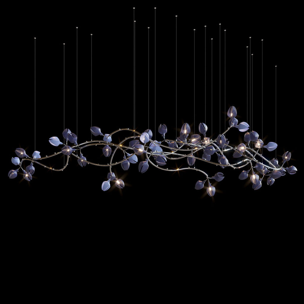 Aqua Pod Vine Chandelier