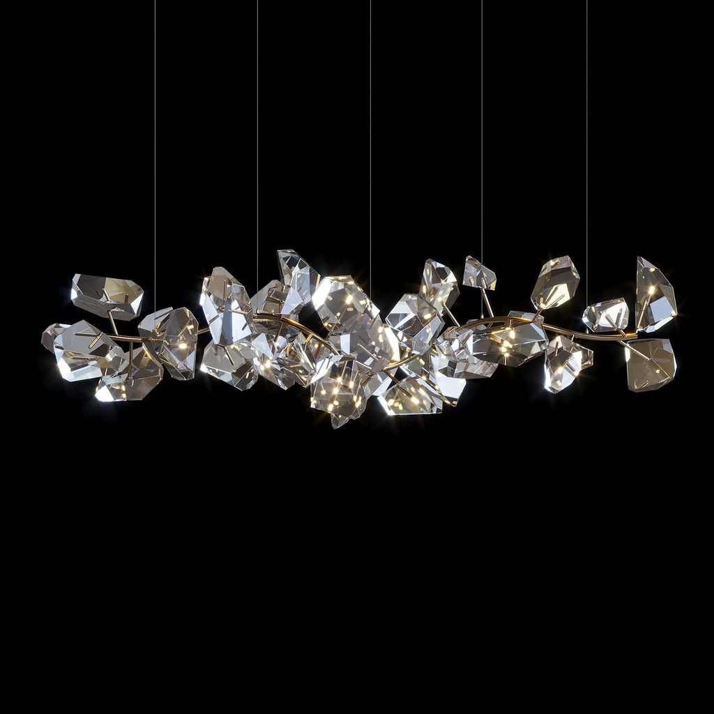 Crystal Gem Cluster Chandelier