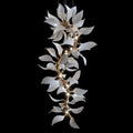 White Leaf Vine Chandelier
