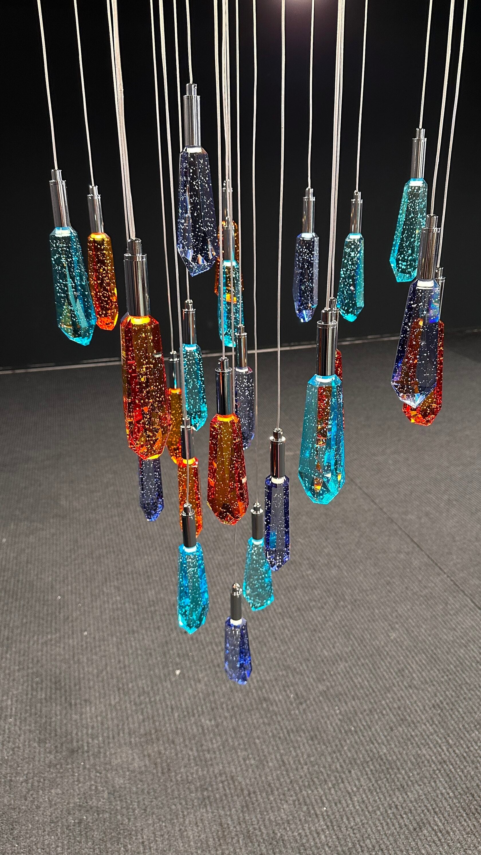 Crystal Twig Garland Chandelier