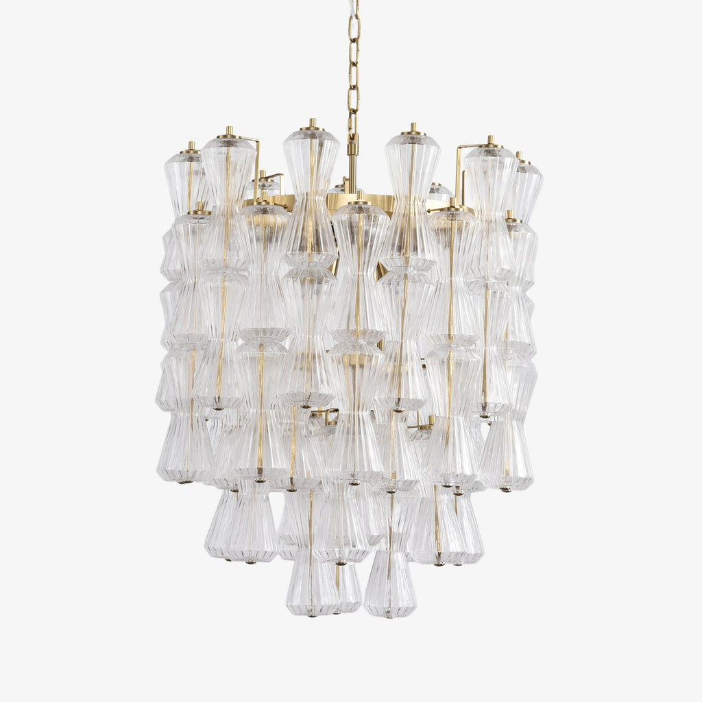 Premium Florenzia Murano Glass Chandelier by Bling Lighting Studio