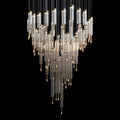 Crystal Tube Rain Chandelier