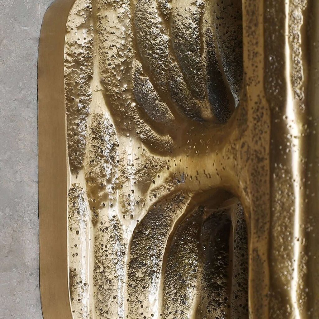 Valen Forged Brass Alabaster Wall Sconce product image