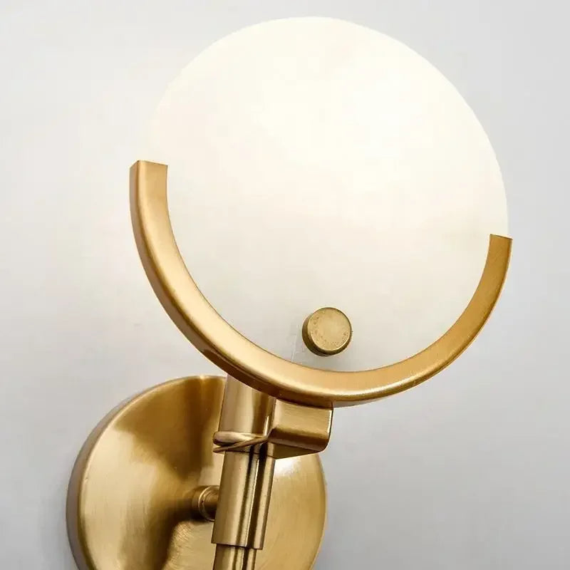 Vellaro Alabaster Wall Sconce