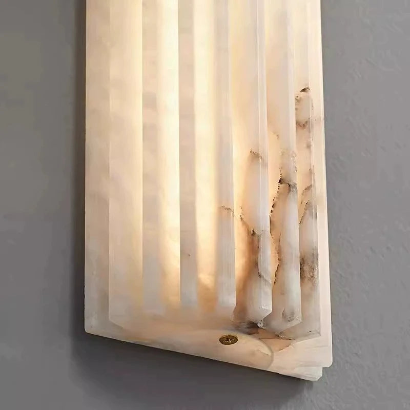 Marlo Alabaster Wall Sconce 18" product image