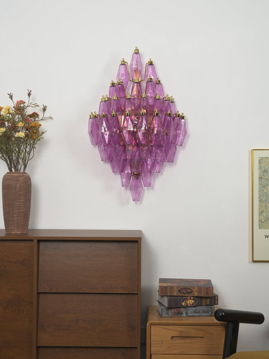 Sorrento Wall Light Glass lighting by Bling Lighting Studio