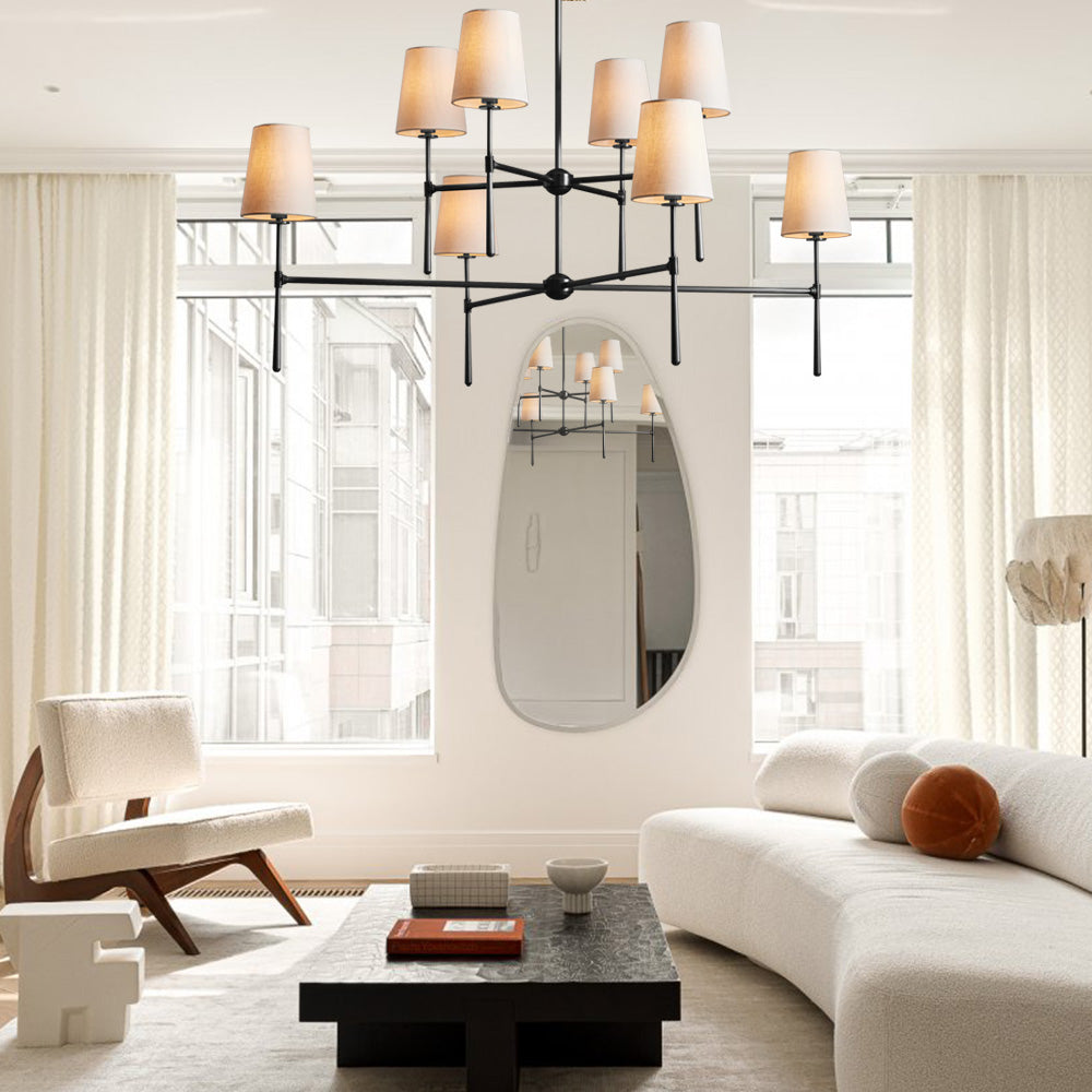 Rhodes 2-Tier Round Chandelier product image
