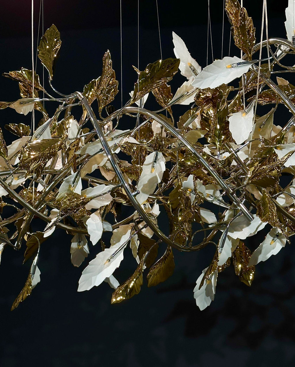 Clear Loop Arcade Chandelier