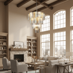 Modern Lustrava Tube Chandelier product image