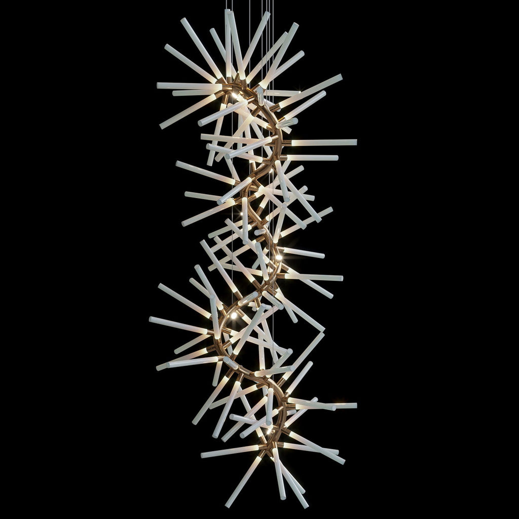 Crystal Starburst Branch Chandelier