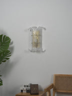 Brasher Wall Lamp Glass lighting by Bling Lighting Studio
