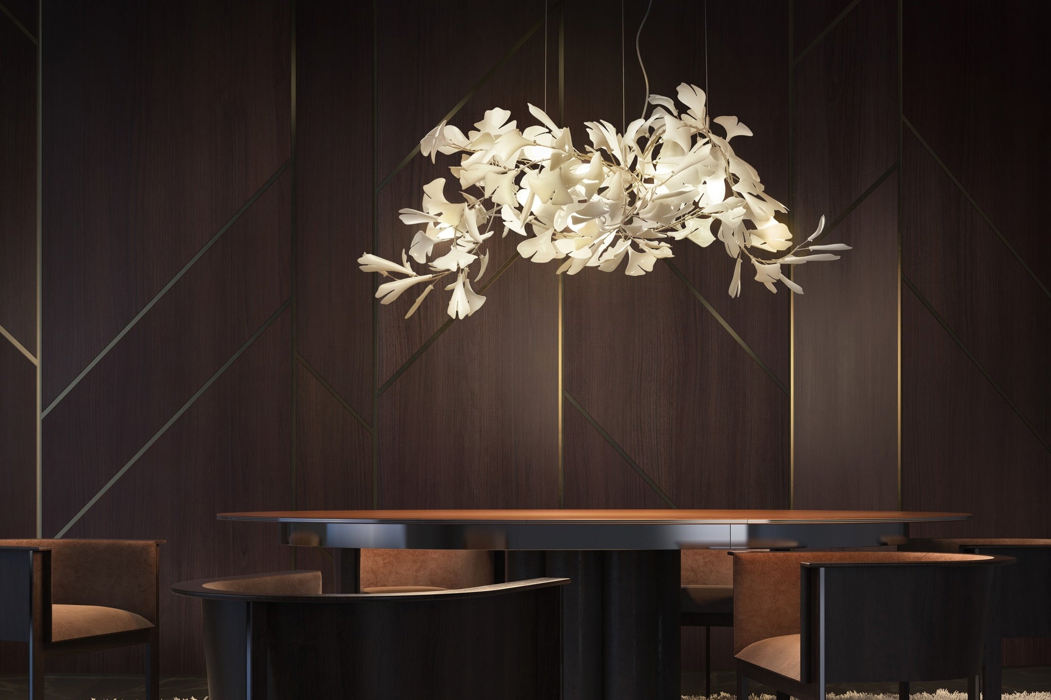 Gingko Combination Chandelier