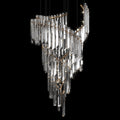 Crystal Prism Waterfall Chandelier