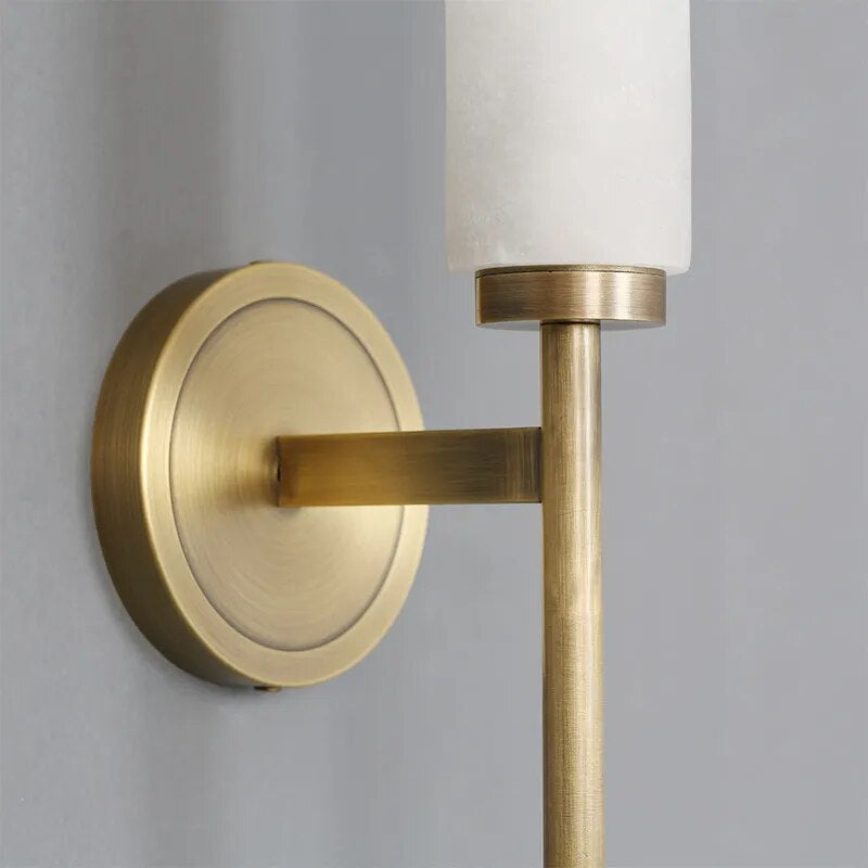 Burston Alabaster Wall Sconce
