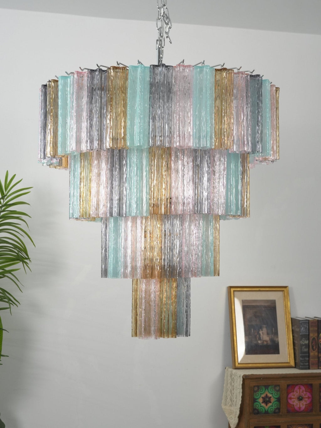Modern Lustrava Tube Chandelier product image