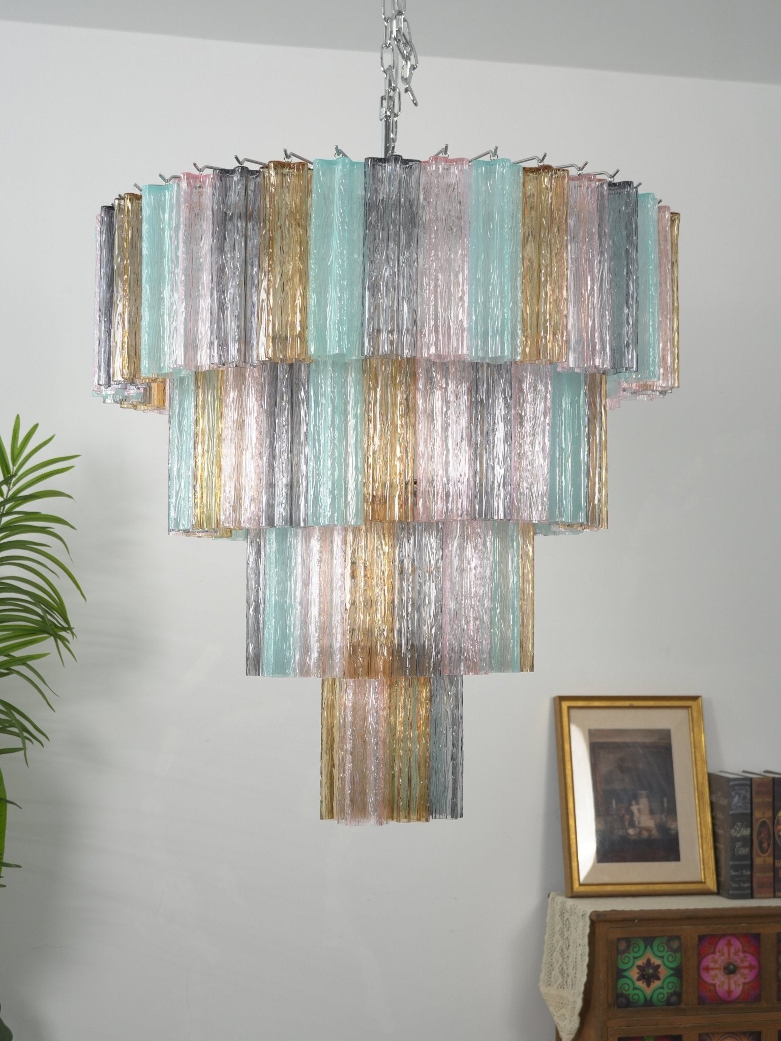 Modern Lustrava Tube Chandelier product image