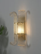 Brasher Wall Lamp Glass lighting by Bling Lighting Studio