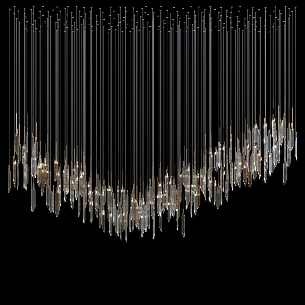 Crystal Icicle Rain Chandelier