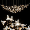 Linear Spark Vine Chandelier