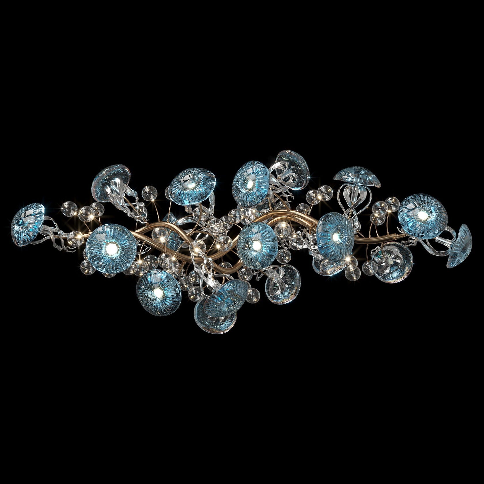 Blush Jelly Vine Chandelier