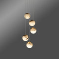 Calli Alabaster Chandelier 5 Lights