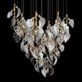 White Calla Cascade Chandelier