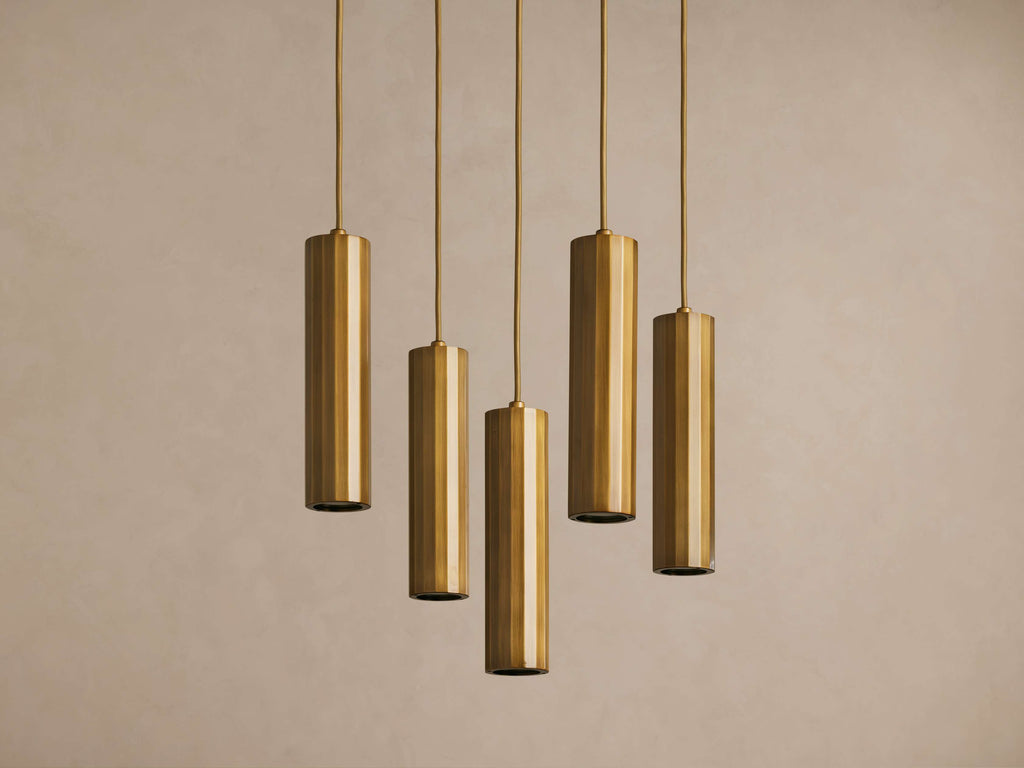Matthie Metal Round Chandelier 15''D