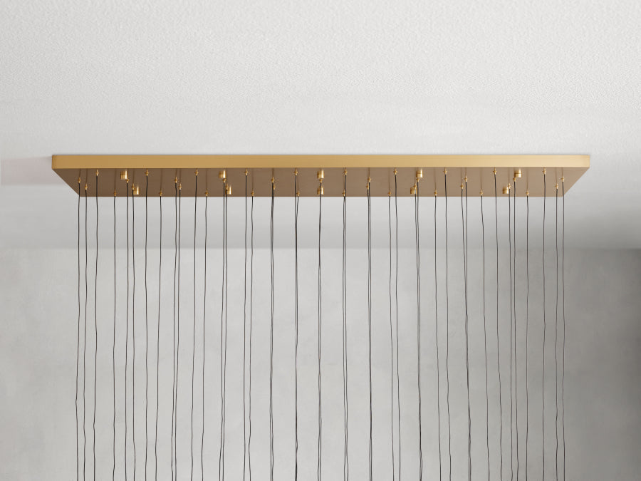 Soltairer Linear Chandelier 37'' 70''w product image
