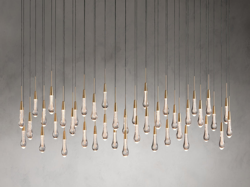 Soltairer Linear Chandelier 37'' 70''w product image